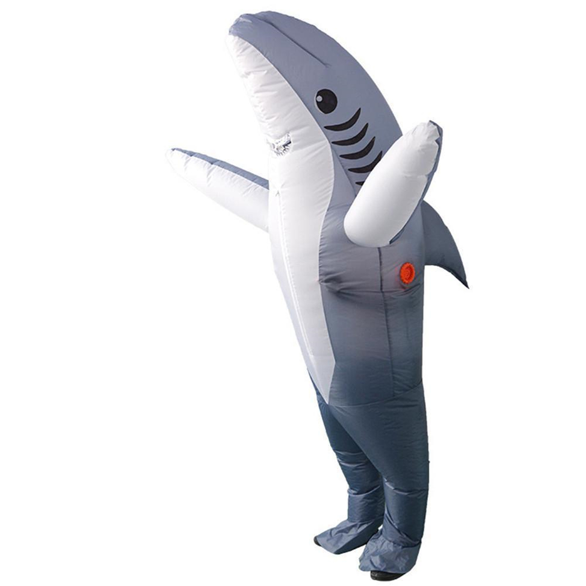 Inflatable Costumes Shark Adult Halloween Fancy Dress Funny Scary Dress Costume 11