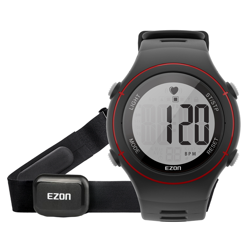 

EZON T037 HR хронограф сигнализации На открытом воздухе Мужчины спортивные часы