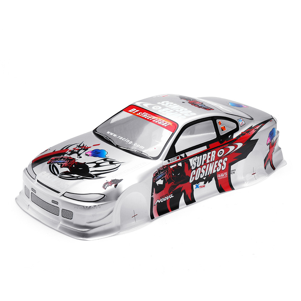 1/10 RC Car Clear Body Shell Modification 190mm On Road Drift for Nissan S15 Model Parts - Photo: 13