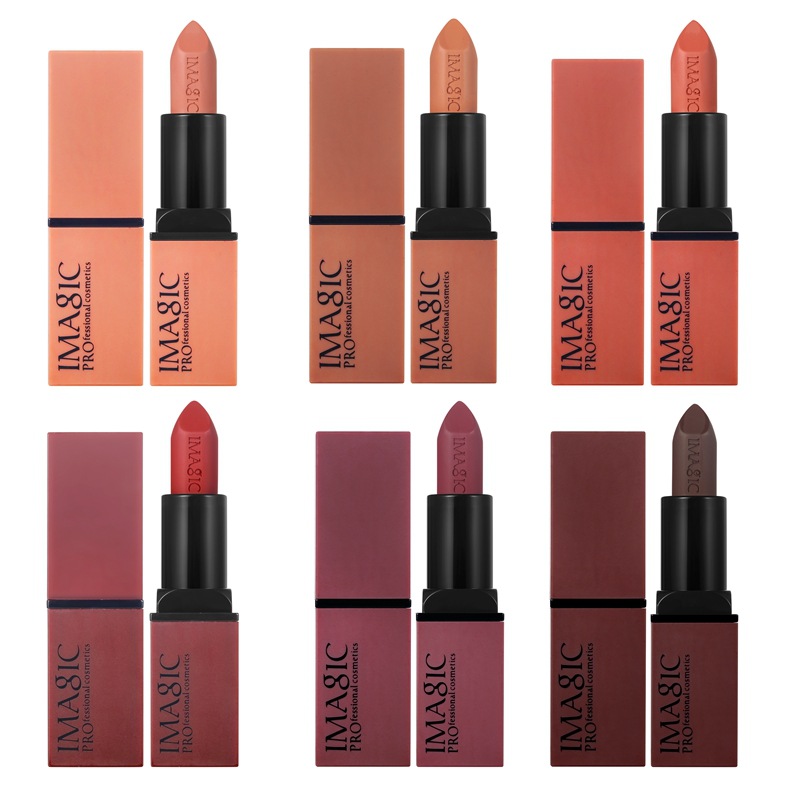 IMAGIC Lipstick Halloween Lip Makeup Long Lasting Sexy Color Vampire Dark Brown Moisturizing
