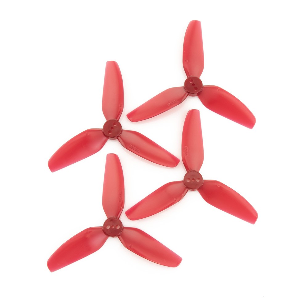 HQProp T3X3X3 3-blade 3Inch Poly Carbonate POPO Propeller 2CW+2CCW - Photo: 4