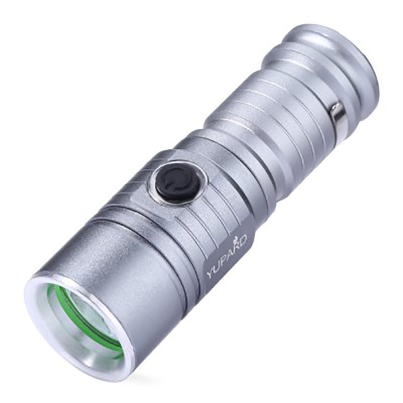

Yupard XPE Q5 600LM Zoomable Перезаряжаемый мини-LED фонарик 16340