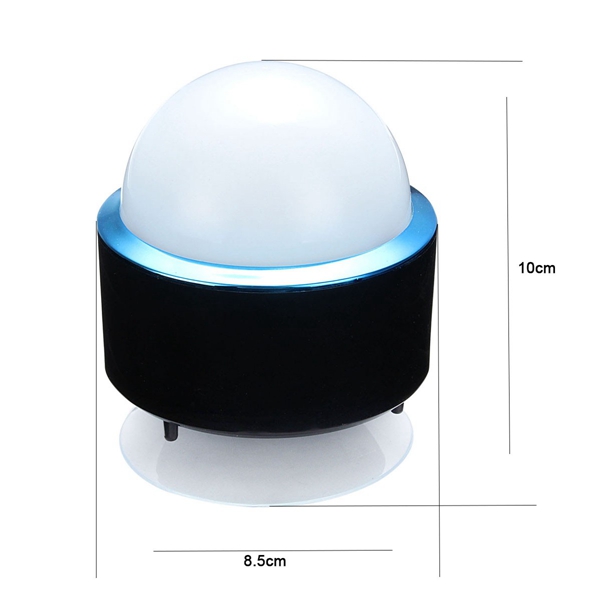 Mini Portable bluetooth Wireless Speaker & LED Night Light For IPhone Tablet MP3 