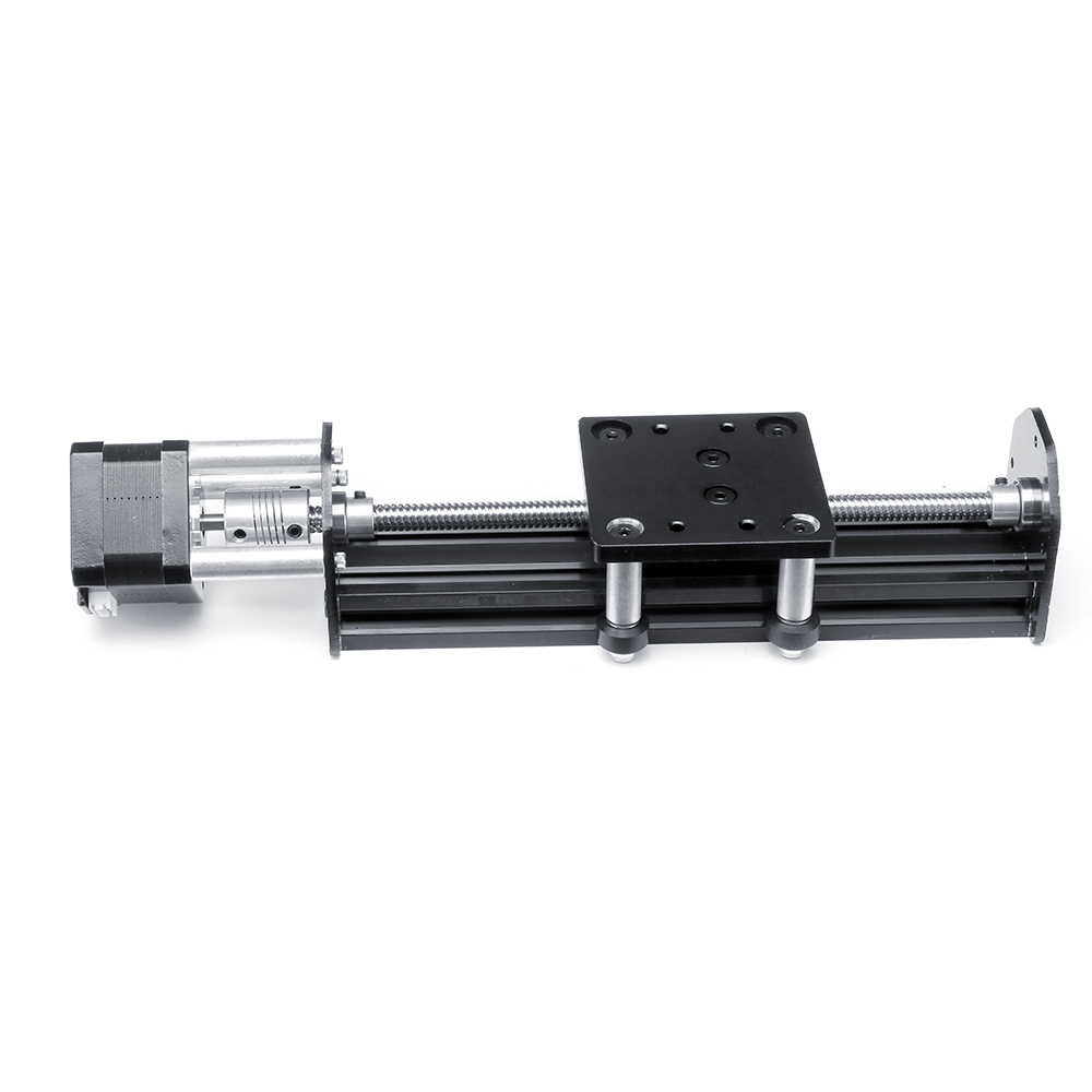HANPOSE HPV4 Linear Guide Set Openbuilds Mini V Linear Actuator 100-500mm Linear Module with 17HS3401S Stepper Motor 25