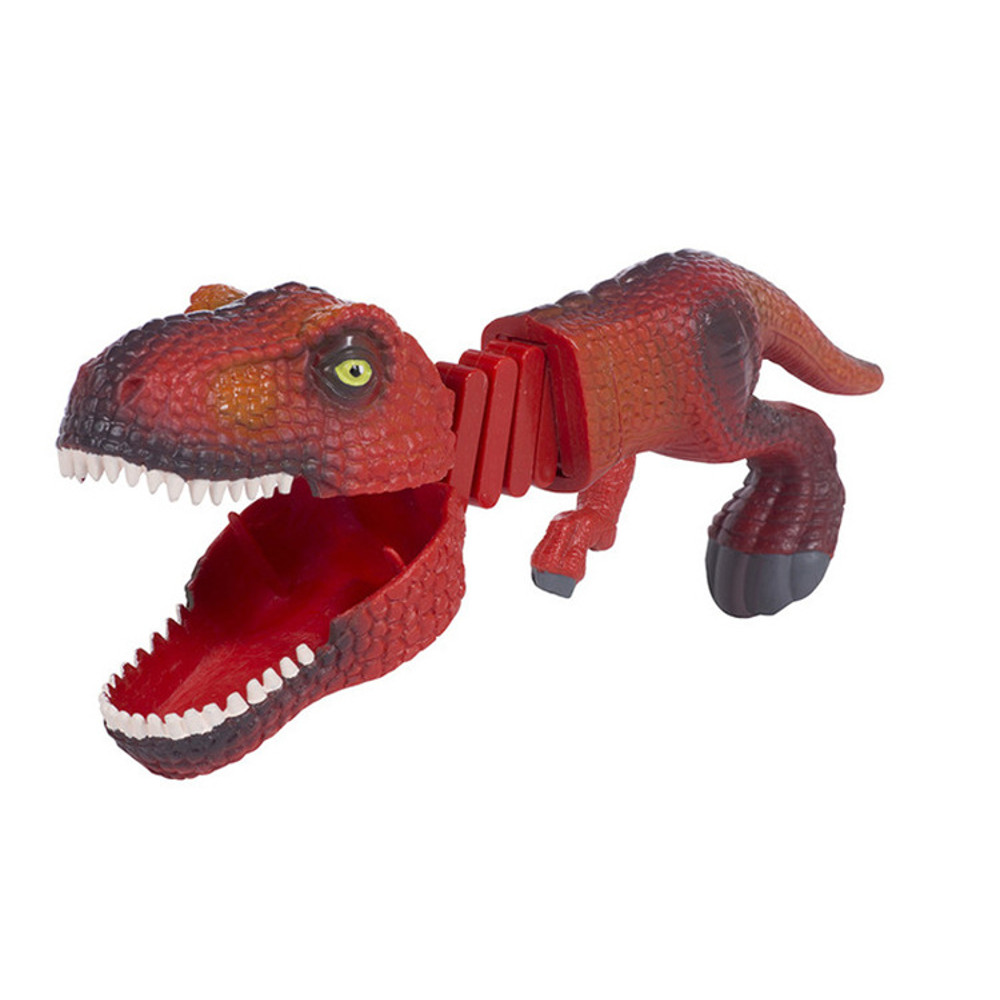Dinosaur Shark Pecker Telescopic Spring Manipulator Clip Creative Decompression Tricky Toy