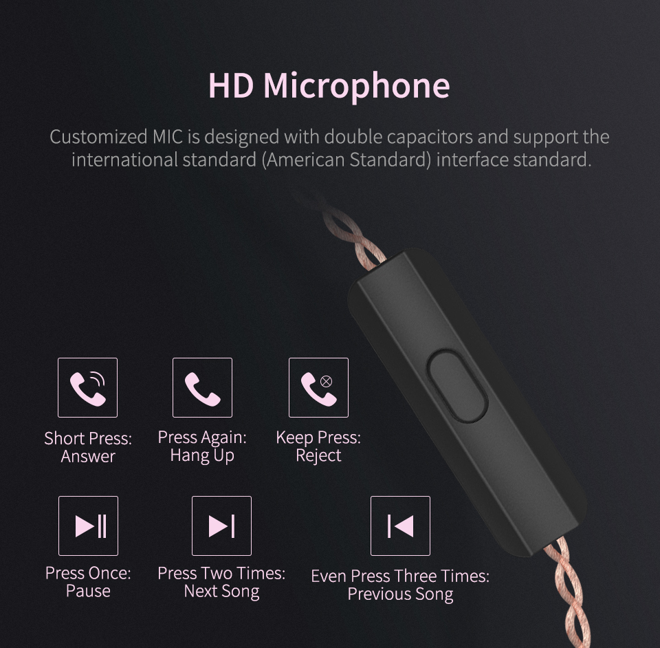 KZ ZSN HiFi Dynamic Balanced Armature Driver Hybrid Earphone Noise Cancelling 3.5mm Wire Headphone 31