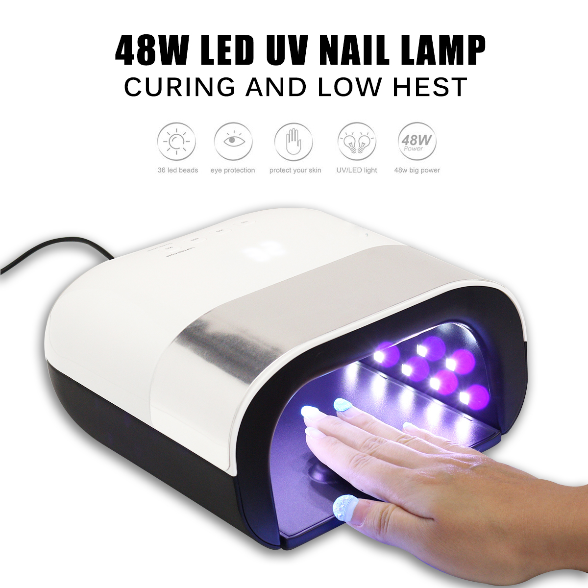 48W 24V LED UV Lamp Nail Dryer