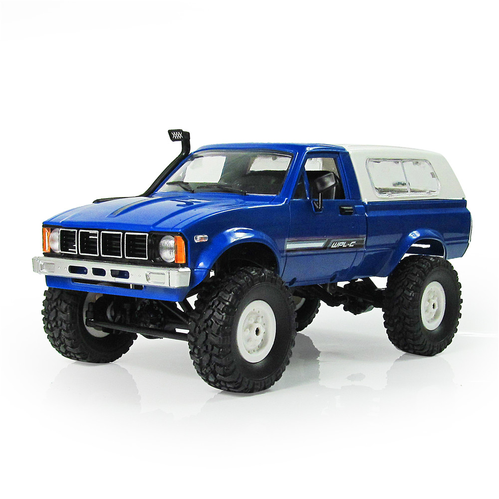 WPL C-24 1/16 4WD 2.4G Military Truck Buggy Crawler Off Road RC Car 2CH RTR Toy Kit - Photo: 3