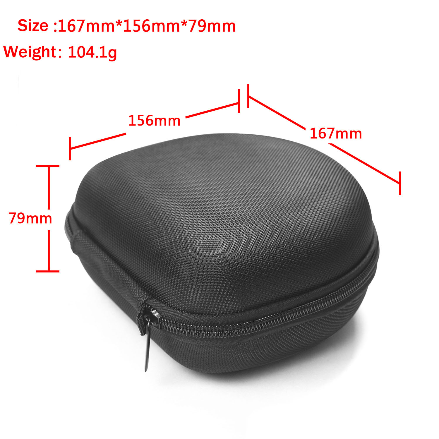 Bakeey Headphone Storage Bag Dustproof Portable Hard Carrying Case Wireless Head-Mounted Headset Protection Package Box for Studio3