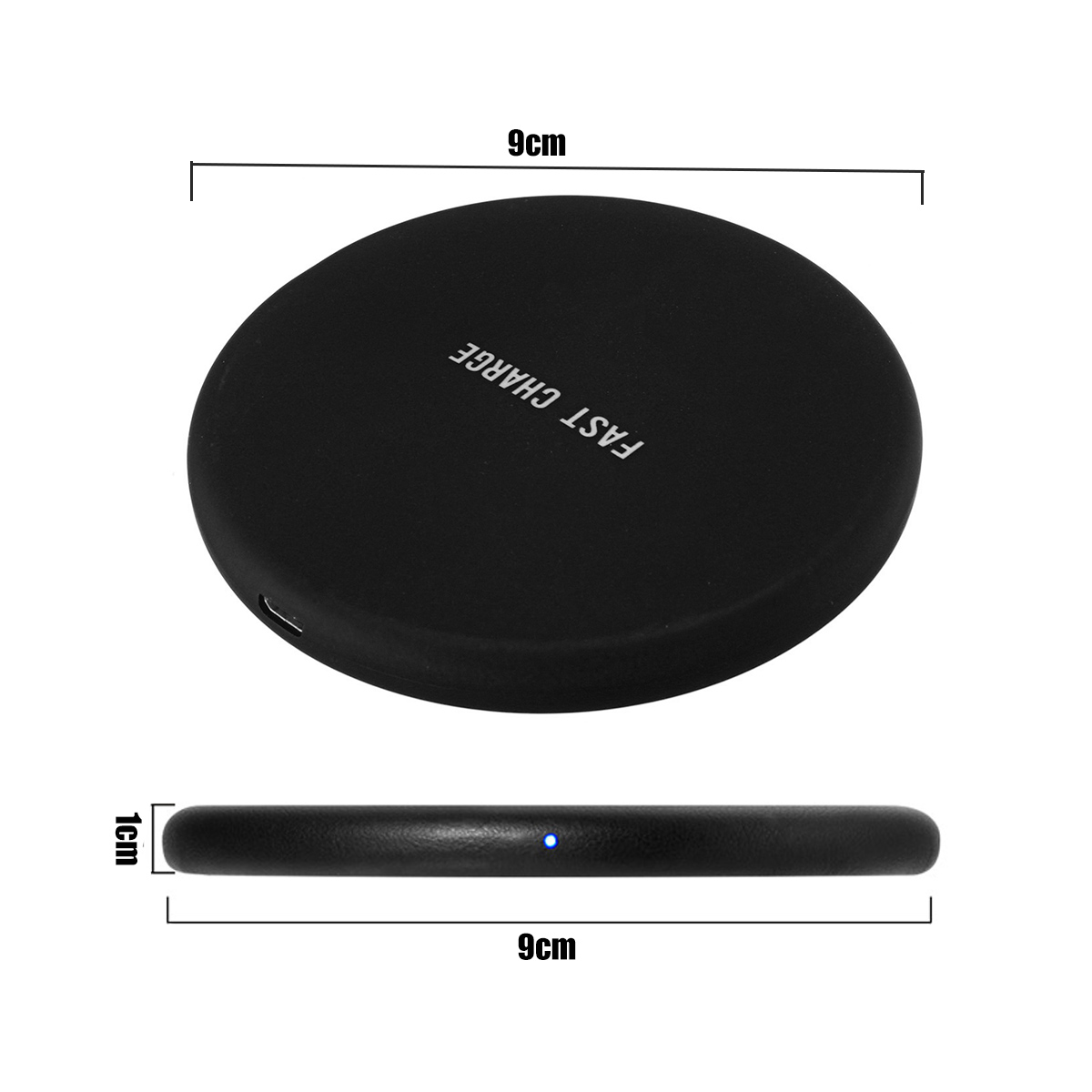 Bakeey Qi Wireless Charger With LED Indicator For iPhone X 8Plus Samsung S8 S7 Note 8