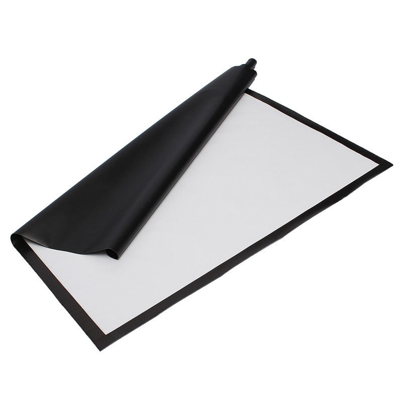 100 Inch Projector Screen 16:9 221cm x 125cm Projector Accessories Fabric Material Matte White 8