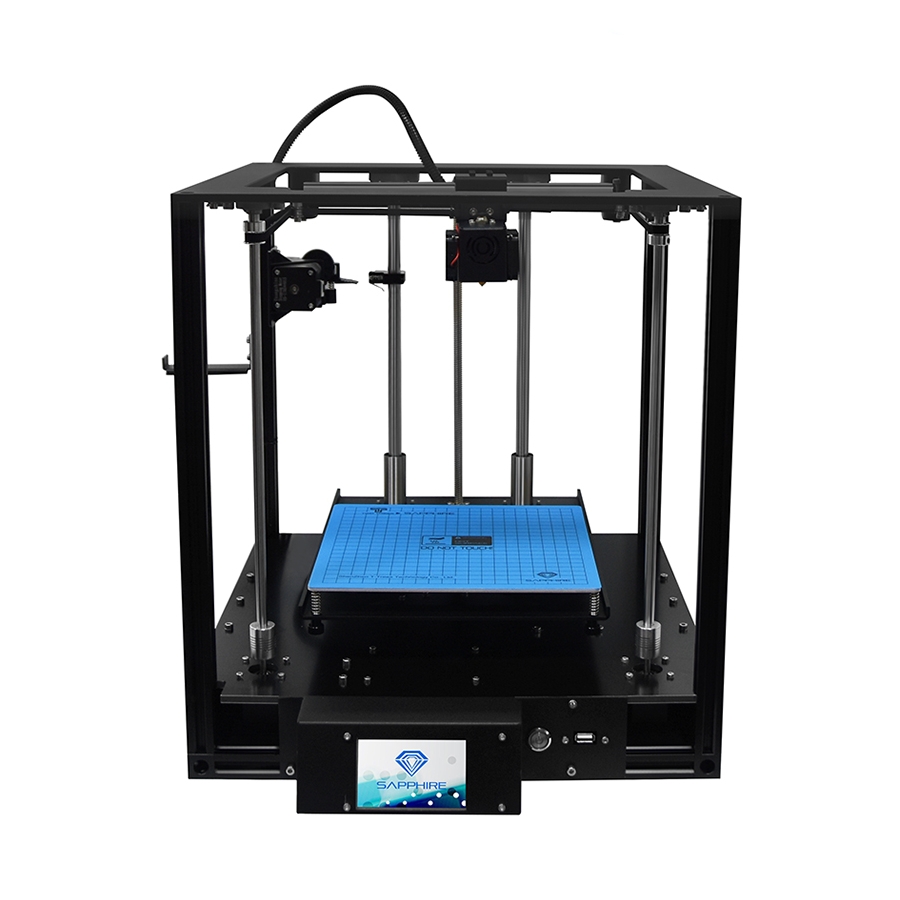 Two Trees® SAPPHIRE-S Corexy Structure Aluminium DIY 3D Printer 200*200*200mm Printing Size With Lerdge-X Mainboard/Auto-leveling/Power Resume Function/Off-line Print/3.5 inch Touch Color Screen 14