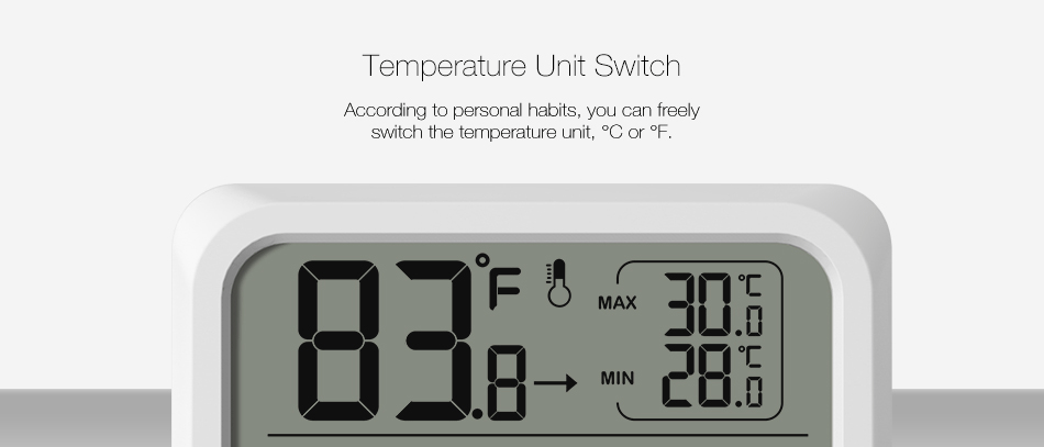 DIGOO DG-TH1170 LCD Mini Digital Thermometer Hygrometer Humidity Temperature Sensor Monitor