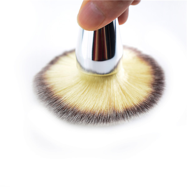 LuckyFine Single Loose Powder Makeup Brush Foundation Contour Fiber Cosmetic Tool