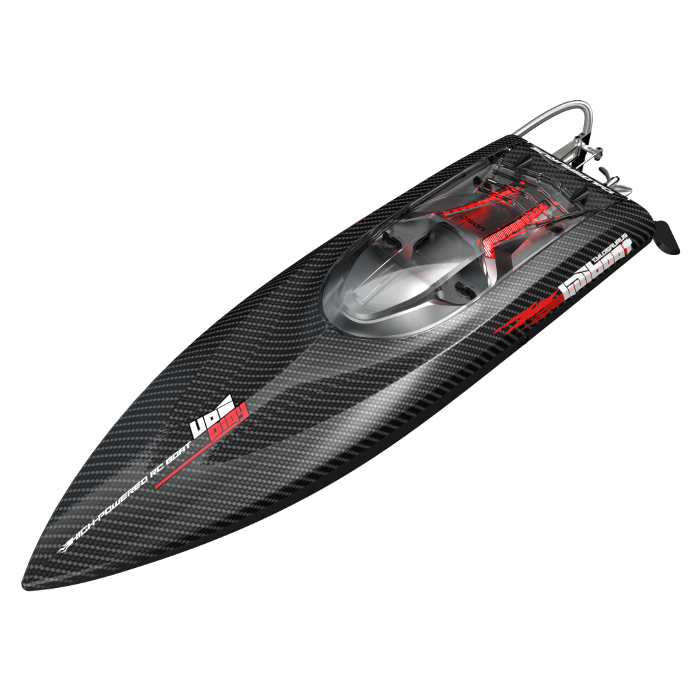 UDIRC UDI022 2.4G 4CH 60km/h Brushless RC Boat Tylosaurus LED Lights Reverse Water Cooling System Vehicles Models Toys