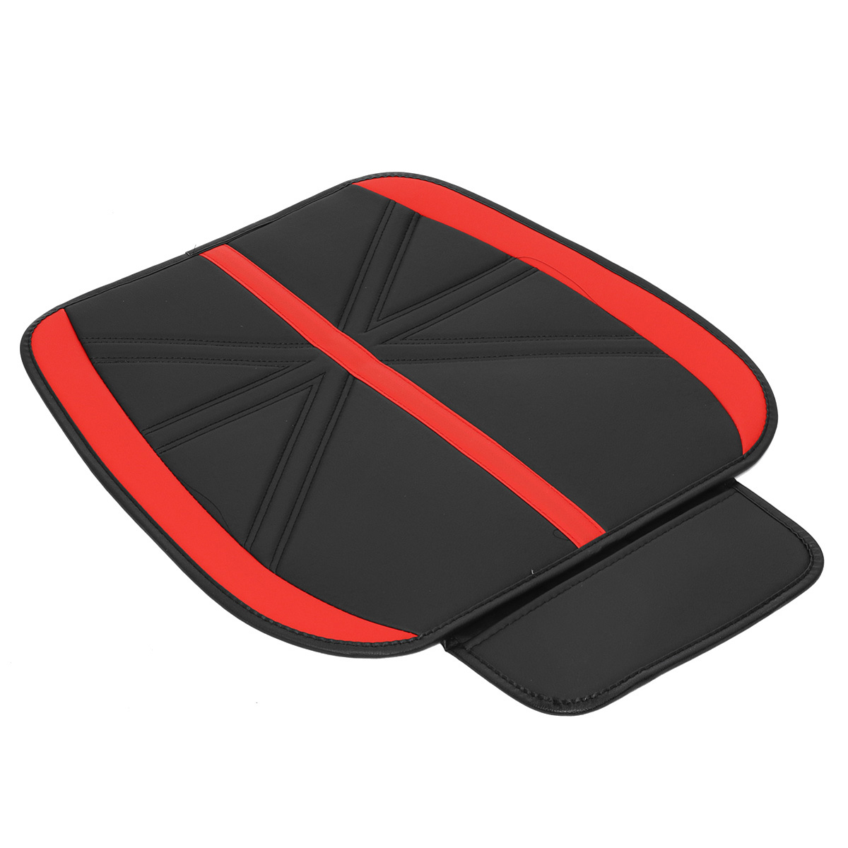 Universal PU Leather Breathable Cushion Pad Car Front Seat Mat Protector Cover Organizer