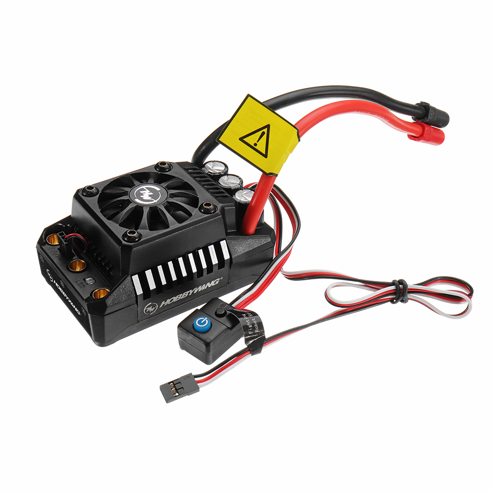 

Hobbywing EzRun Max5 200A 3-8S Brushless ESC For Combat Robot 1/5 RC Racing Racer With 6/7.4V 6A BEC