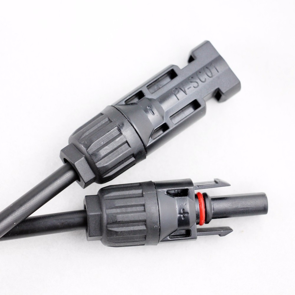 MC4Y-B2 Solar Panel 1 to 2 MC4 Connectors M-FF and F-MM Branch Cable MC4 Solar Panel Connector