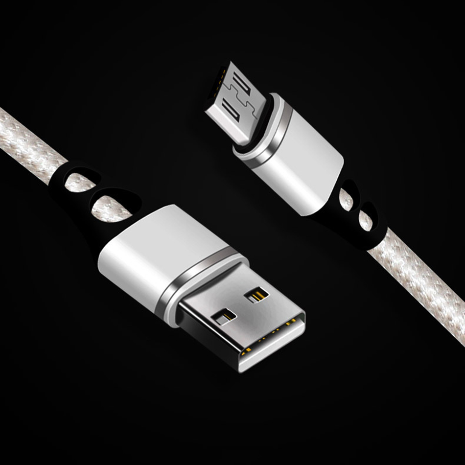 Bakeey 2.1A Micro USB Nylon Weave Fast Charging Data Cable For HUAWEI