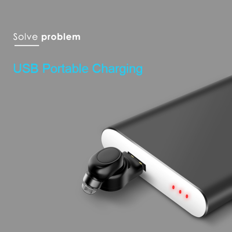 X11 Mini Wireless Bluetooth Earphone Portable Handsfree Invisible Earbud with Magnetic USB Charger 21