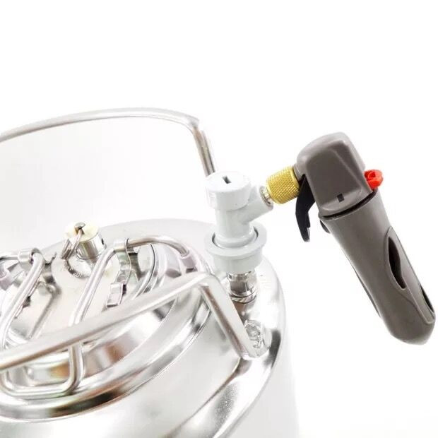 caricatore portatile Keg CO2 Injector Draft Beer dispenser Ball Lock per valvola homebrew soda CO2 kit caricatore 