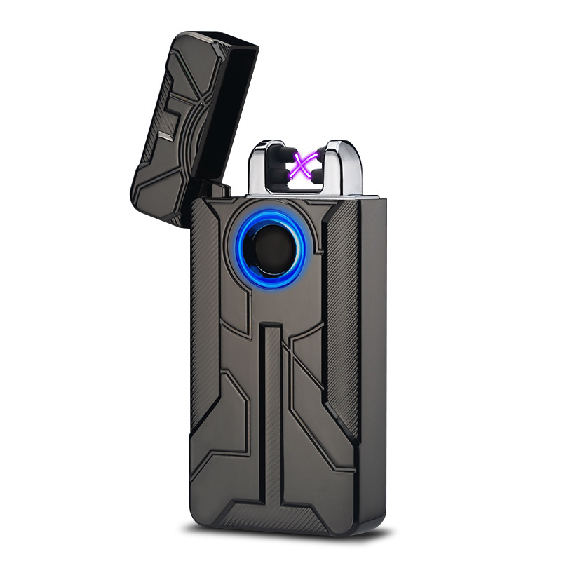 

IPRee® Outdoor Electronic USB Double Arc Lighter Windproof Metal Electric Pulsed Ignitor Starter