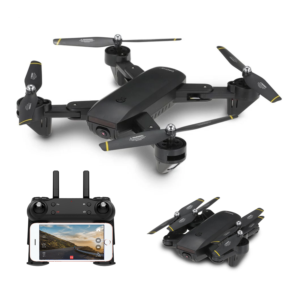 

DM DM107 WIFI FPV With Dual 2MP Camera Optical Flow Altitude Hold Mode Foldable RC Drone Quadcopter