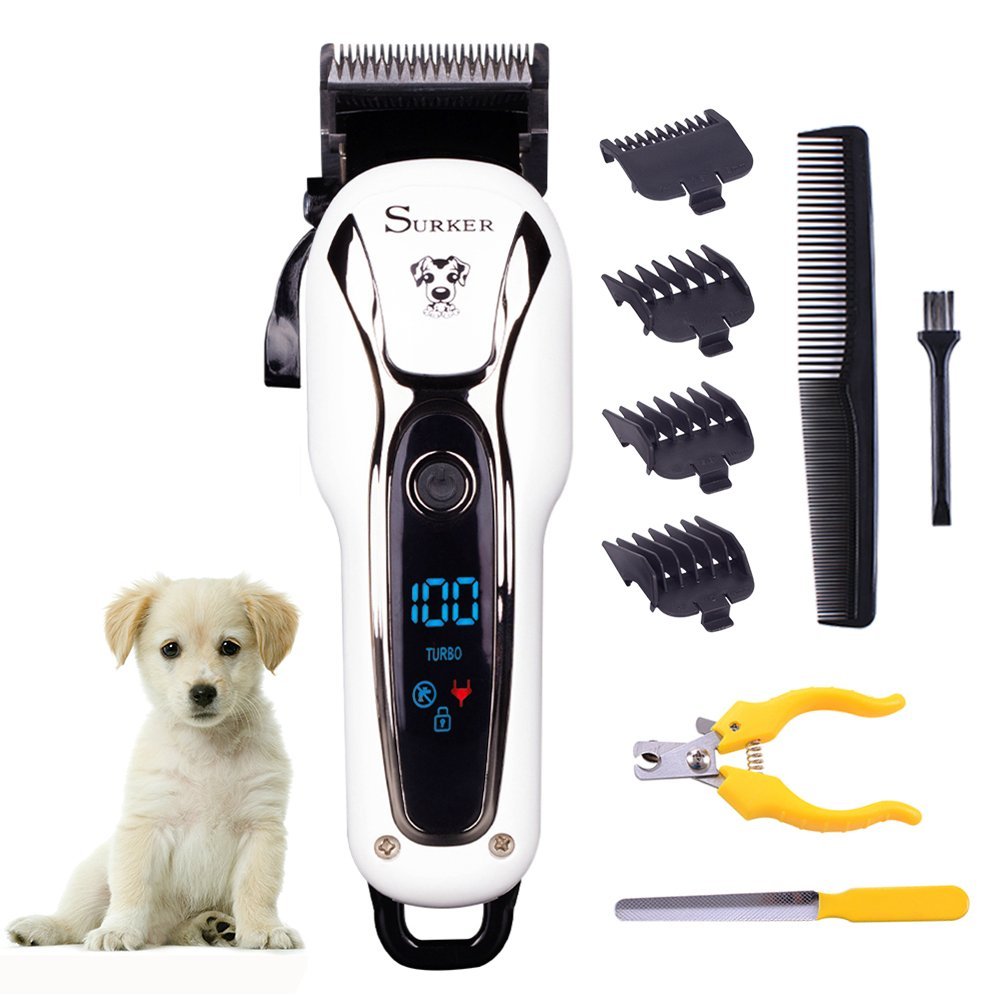 Pet clipper. Машинка для стрижки животных Pet Grooming hair Clipper Kit.