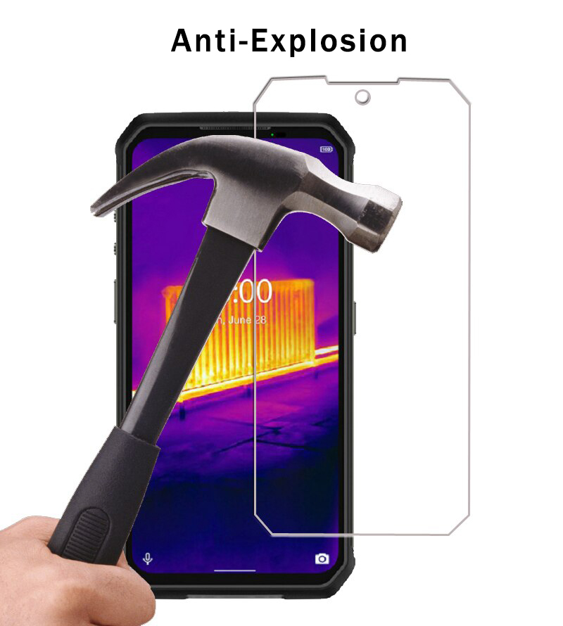 Bakeey HD Clear 9H Anti-Explosion Anti-Scratch Tempered Glass Screen Protector for Ulefone Armor 9 / Ulefone Armor 9E
