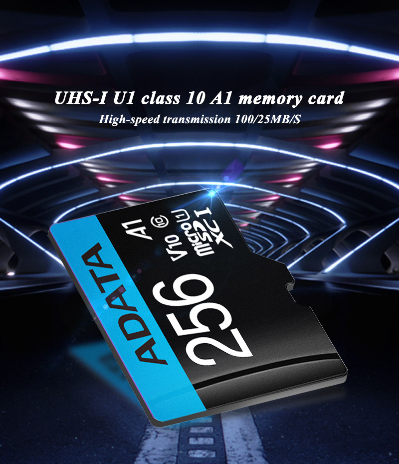 ADATA Class 10 U1 Memory Card 32GB 64GB 128GB Flash Card  Micro SD Card TF Card for Smartphone/Driving Recorder/Surveillance Cameras/Speaker