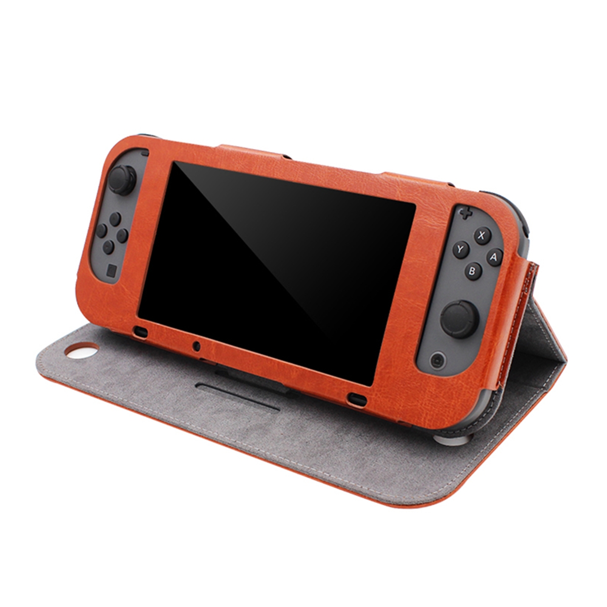 Magnetic PU Leather Protective Case Cover Skin Sleeve Stand For Nintendo Switch Game Console 96