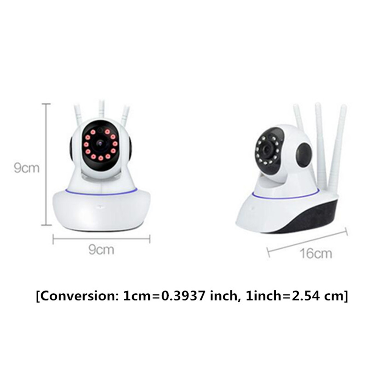 1080P 360° Panoramic Wireless Wifi Security IP Camera Monitor Night Vision CCTV 22