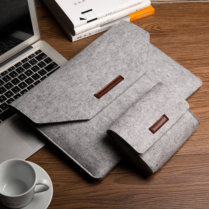 

Мягкая Шерсть Войлок рукава сумка царапаться крышка Сумочка для MacBook Air Pro Retina 11 ~ 15 дюймов