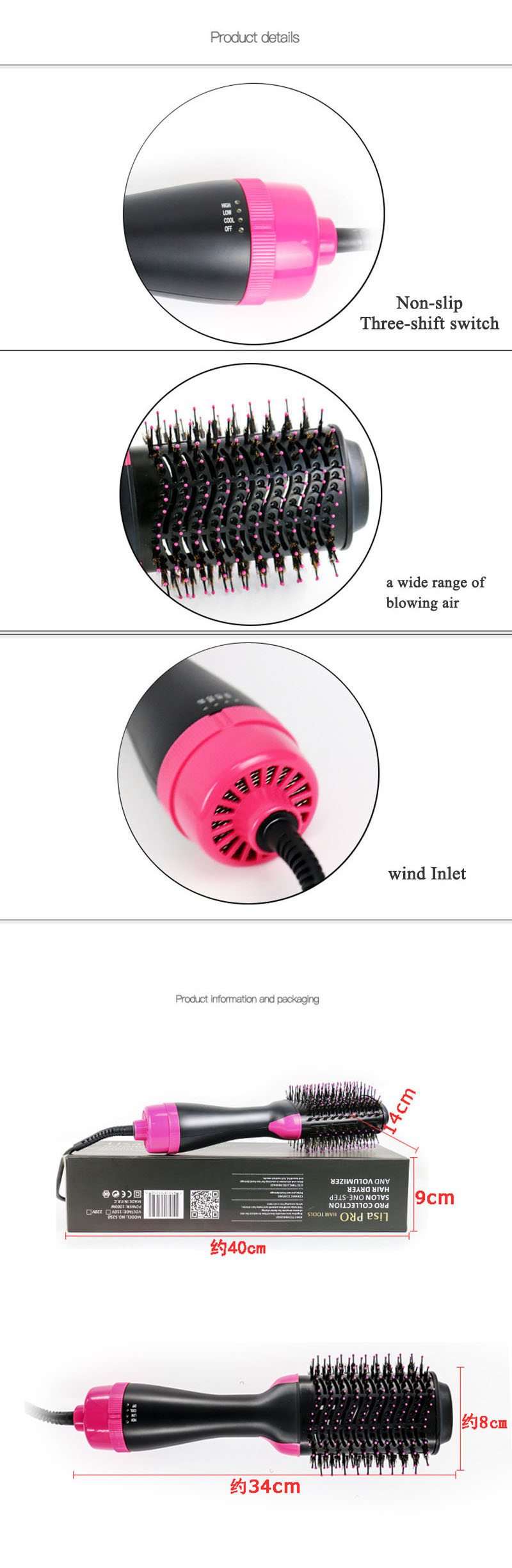 Salon One-Step Hair Dryer & Volumizer