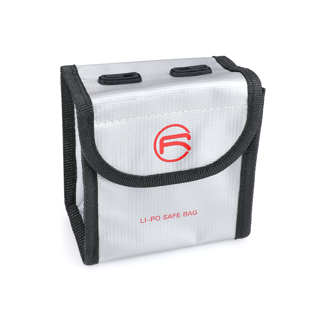 DJI FPV Combo Part 0.11kg 11.5*5.8*8.5cm Aircraft Battery Storage Battery Explosion-proof Bag for RC Parts