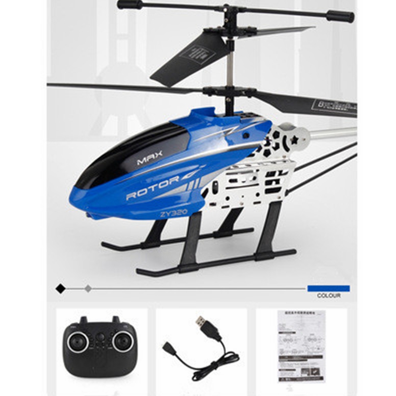 ZY320 3.5CH Altitude Hold Fall Resistant Remote Control Helicopter RTF - Photo: 4