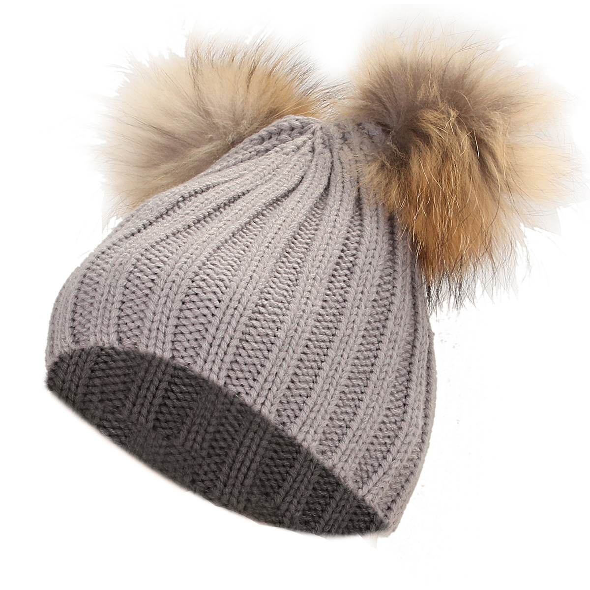 

Утолщение потепление двойной флинг шерсть вязаная шапка зимняя лыжная шапка