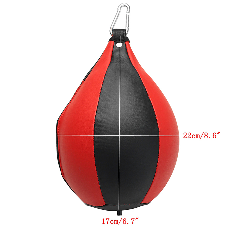 Red Boxing Muay Thai Sanda Punch Speed Ball Hanging Fitness Equipment 