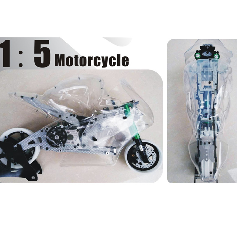 FIJON FJ913 1/5 Carbon Fiber Competition RC Motorcycle Frame Vehicles Models