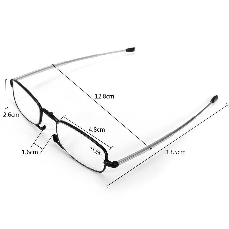 Складная портативная рамка для чтения Очки Очки для очков с очками для очков с очками Чехол