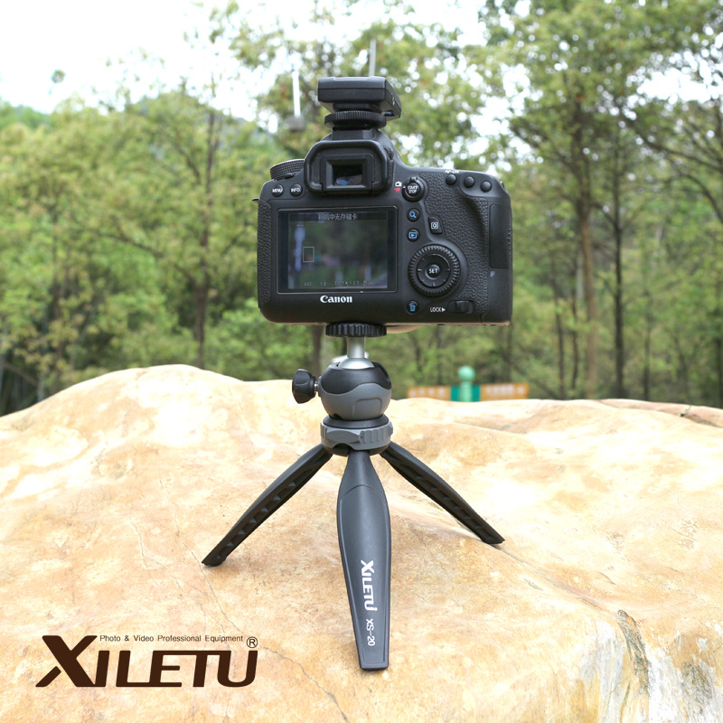 Xiletu XS-20 Desktop Tripod Projector Mini Tripod Mobile Micro Single Camera Live Projector Bracket