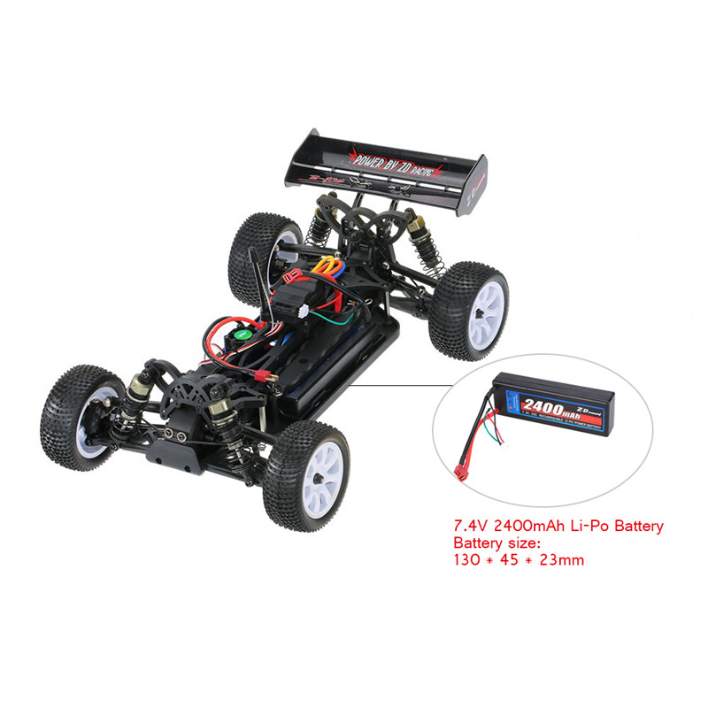ZD Racing 9102 Thunder B-10E DIY Car Kit 2.4G 4WD 1/10 Scale RC Off Road Buggy Without Electronic Parts - Photo: 5