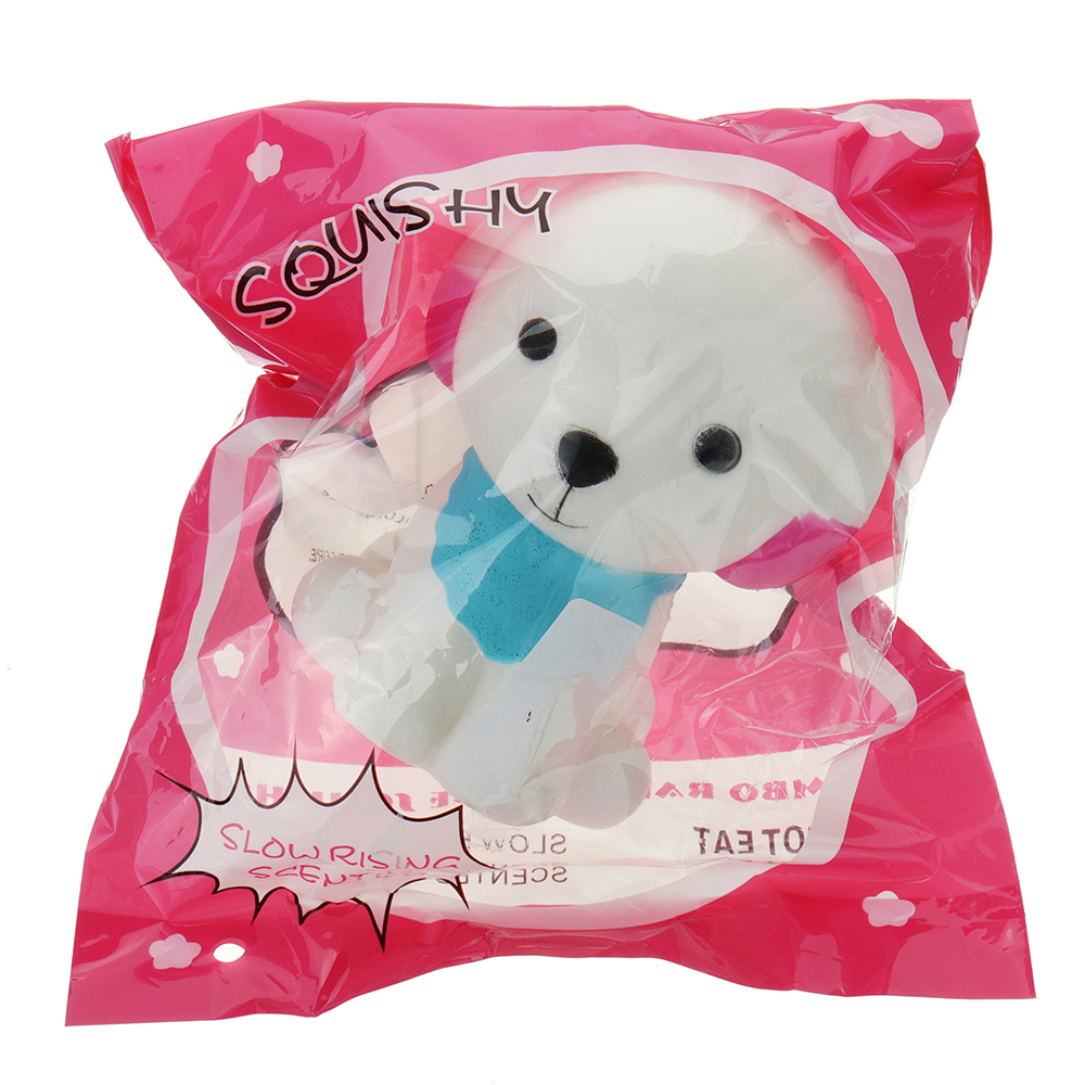 Teddy Cartoon Puppy Squishy 12.5*9.5CM Slow Rising With Packaging Collection Gift Soft Toy