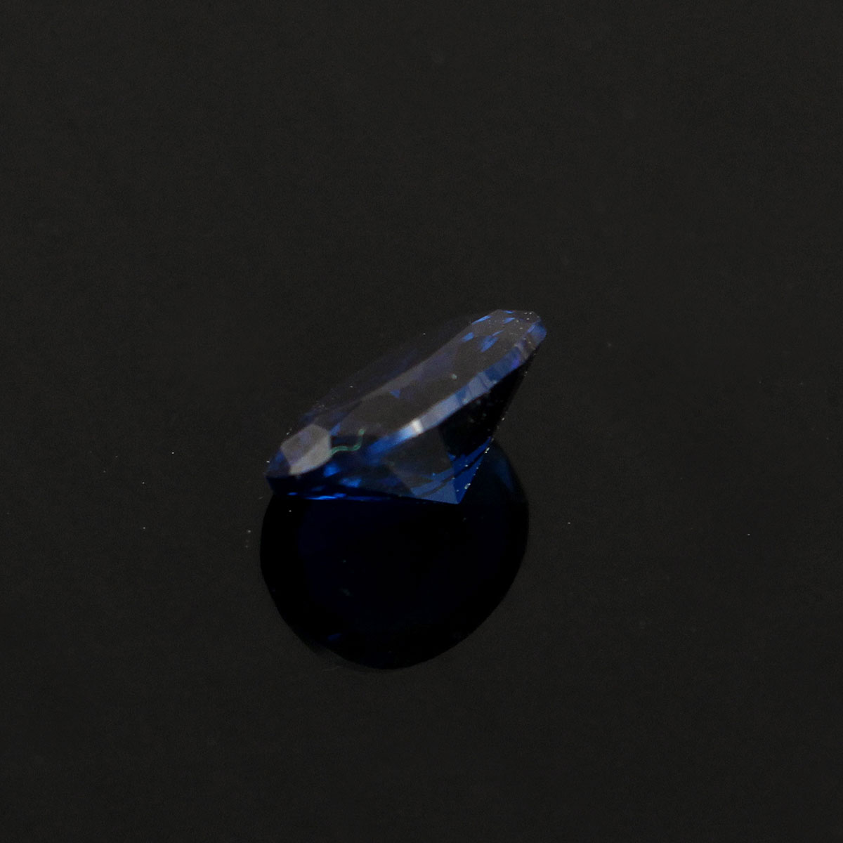 8x6mm Oval Dark Blue Gemstone DIY Design Lustrous Jewelry Making Accessories
