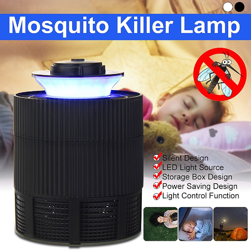 5W LED Mosquito Killer Lamp USB Insect Killer Lamp Bulb Non-Radiative Pest Mosquito Trap Light For Camping 19