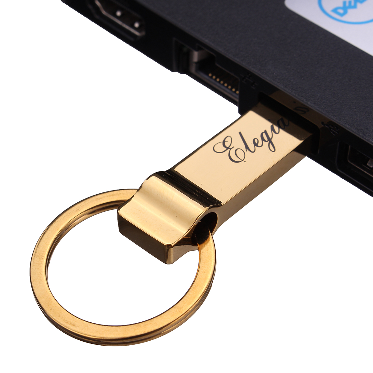 ELEGIANT U90 Golden USB Flash Drive 16G 32G USB3.0 Thumbdrive Waterproof Metal Pendrive