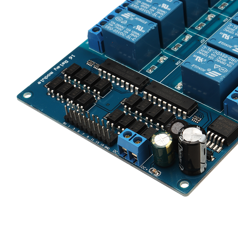 ILS 16 Channel 5V Relay Module LM2596 With Optocoupler Protection Low Level Trigger For Auduino