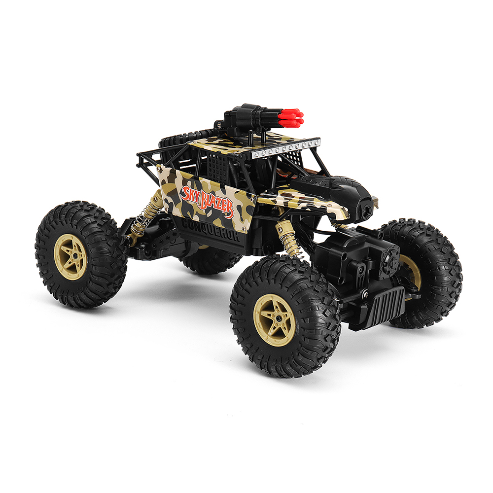 Wltoys 18428-A 1/18 2.4G 4WD Missile Rc Car With 0.3MP WIFI FPV Off-road Rock Crawler RTR Toy - Photo: 5