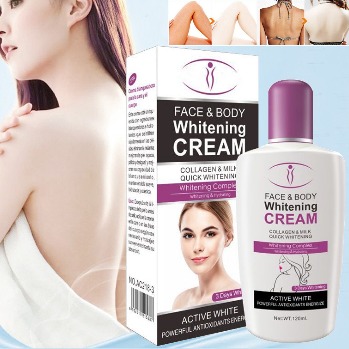 120ml Skin Whitening Cream