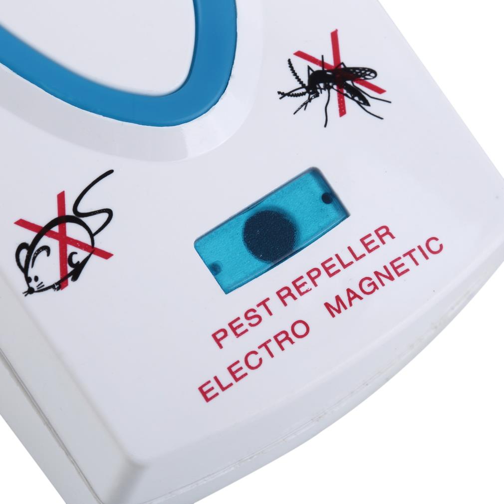 Electrical Mosquito Dispeller Ultrasonic Pest Repeller for Mouse Rat Bug Insect Rodent Control 10
